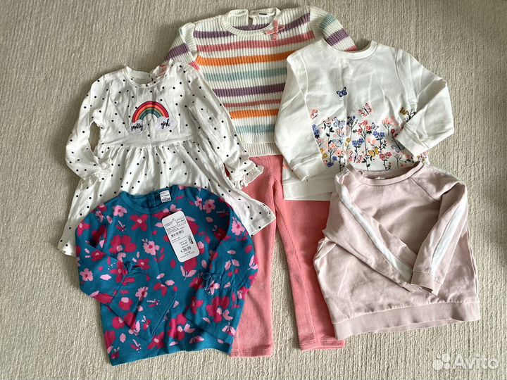 Hm, zara, koton, waikikki джинсы, толстовка