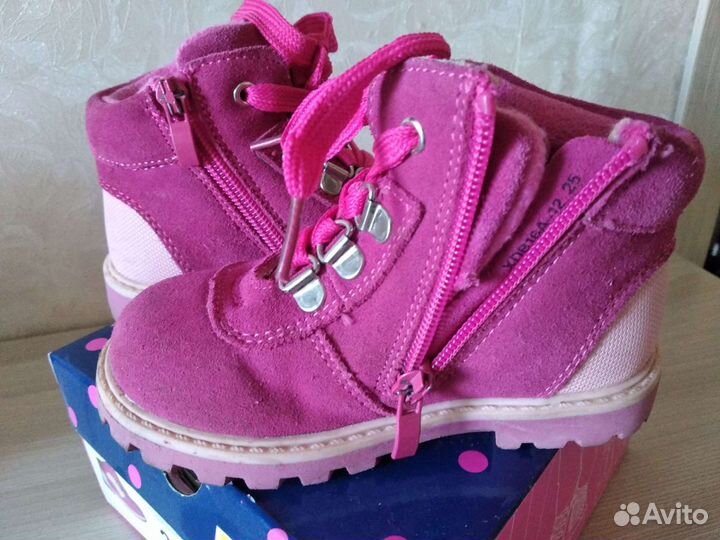 Демисезонные ботинки для девочки