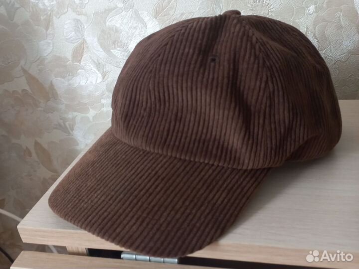 Кепка бейсболка вельветовая женская