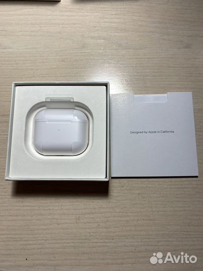 Беспроводные наушники apple airpods 3