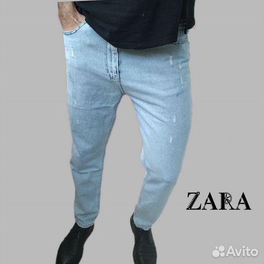 Джинсы бананы zara