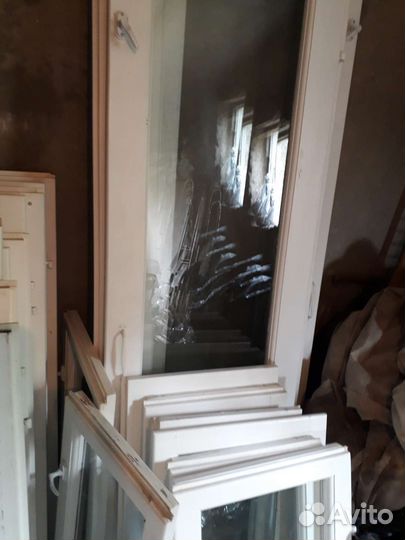 Деревянные оконные рамы бу