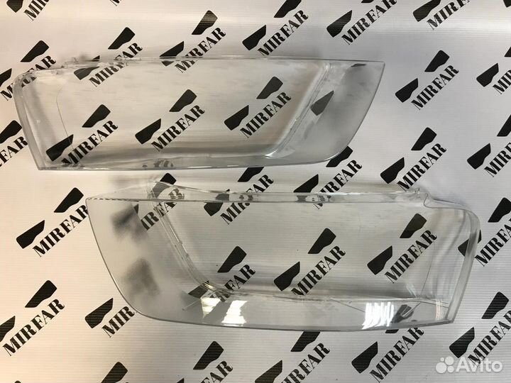 Левое стекло фары Audi Q3 8u 2011-2014 Дорест