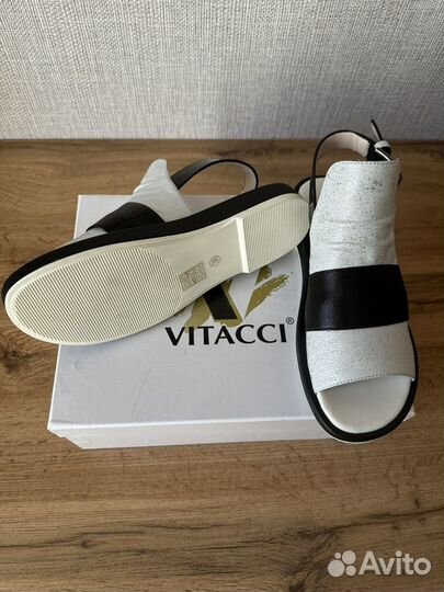 Новые босоножки vitacci 36 размер (узкие)