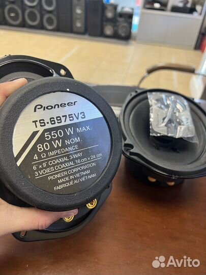 Колонки динамики авто Pioneer TS-6975 V3 овалы
