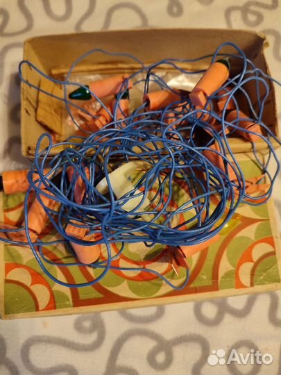 Гирлянды СССР, флажки, игрушки