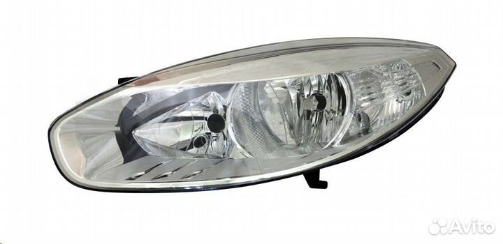 Фара Renault Fluence лев. /хром
