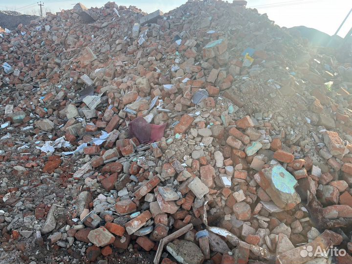 Бой кирпича крупный с доставкой
