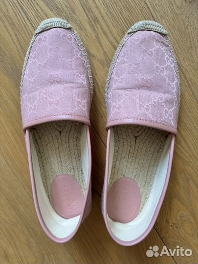 Эспадрильи gucci 38
