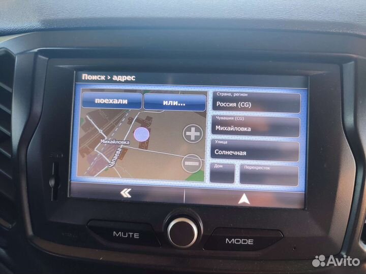 Штатная магнитола LADA Vesta