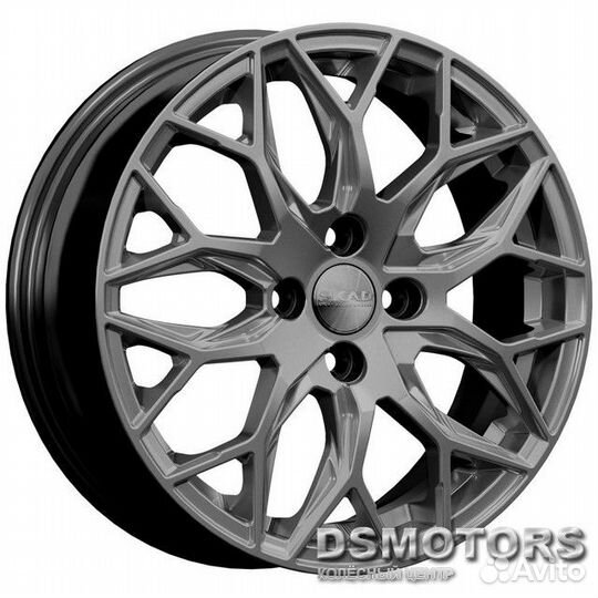 Диски Фабиан 6/16 4x100 ET37 d60.1 графит