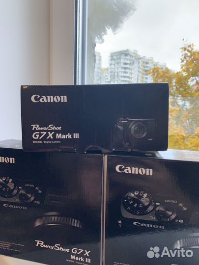 Canon powershot g7x mark iii black