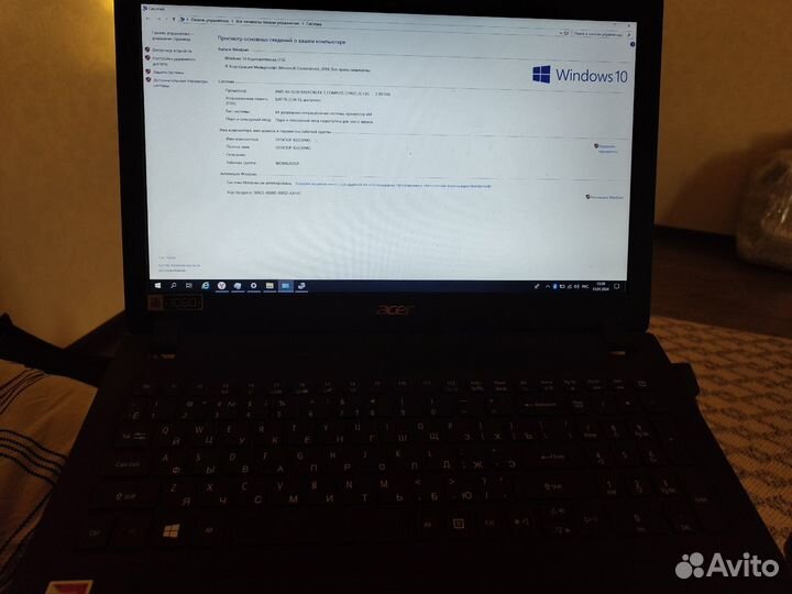 Ноутбук acer aspire 3 A315-21