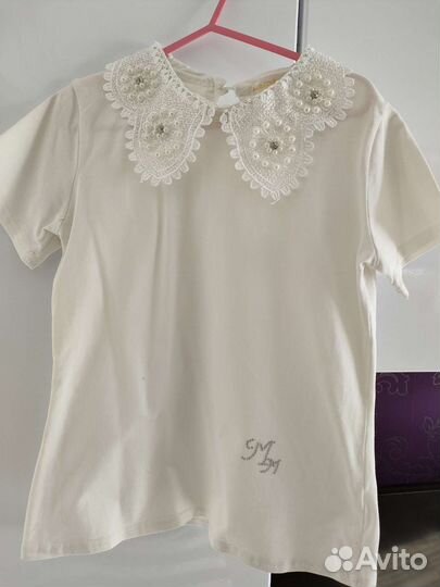 Блуза школьная 122-128