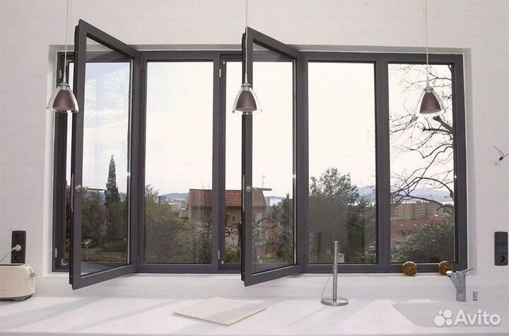 Окна алюминиевые в любое помещение