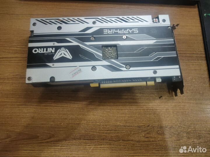Видеокарта rx580 8gb sapphire nitro