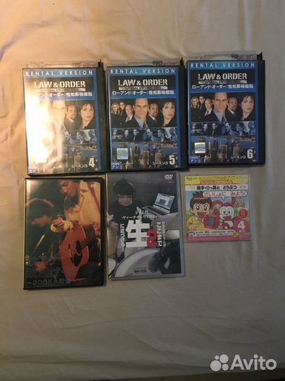 Видео dvd на японском