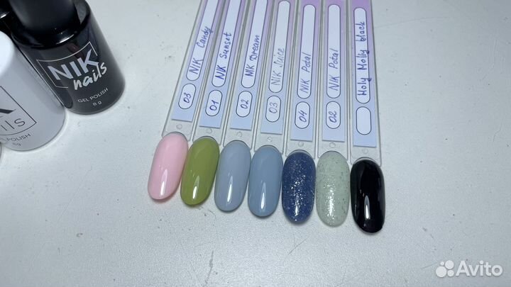 Гель лак для маникюра бу