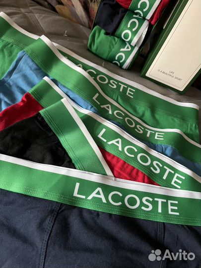 Трусы мужские боксеры lacoste