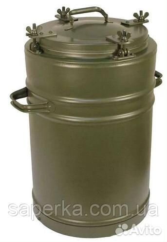 Армейский военный термос на 36 л с колбой