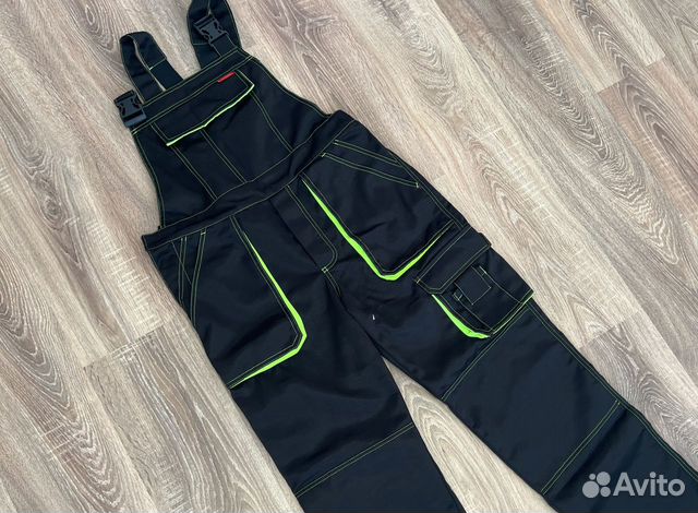 Полукомбинезон черный. Спецодежда