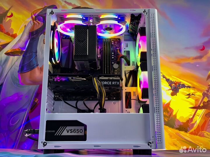 Игровой пк / R5 5600X / RTX 3060 Ti / RTX 2070