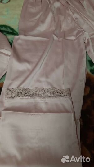 Пижама женская атласная шелковая