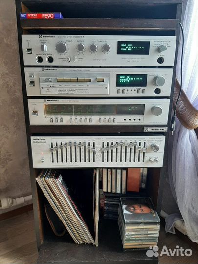 Комлект аудиоаппаратуры Radiotehnika(Радиотехника)