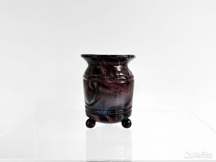 Антикварная ваза. Англия, стекло, 1880 гг