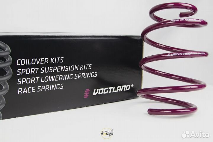 Пружины Vogtland с занижением VW Touran 1 (1T)