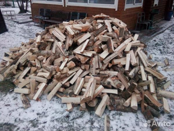 Дрова березовые колотые сухие