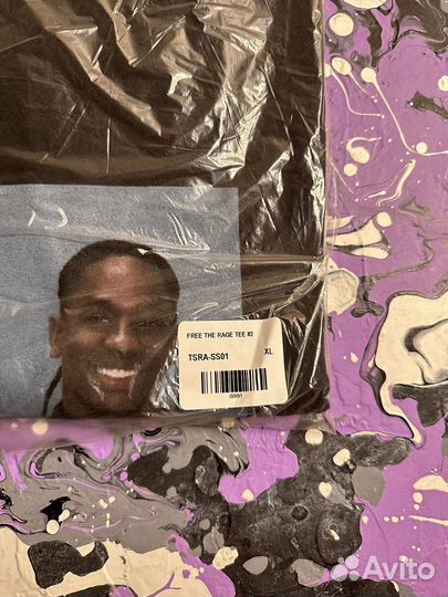 Travis Scott Free The Rage Tee #2 XL