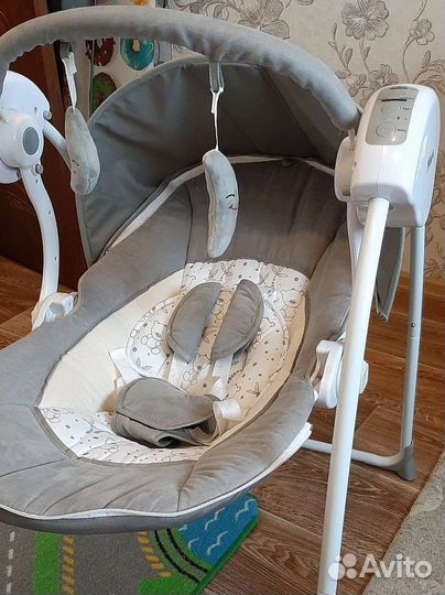 Детские электронные качели для новорожденных