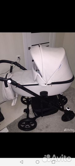 Детские коляски 2 в 1 эко кожа