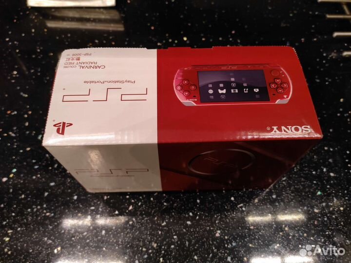 Sony PSP 3008 новая из коробки, по 6.60. Красная