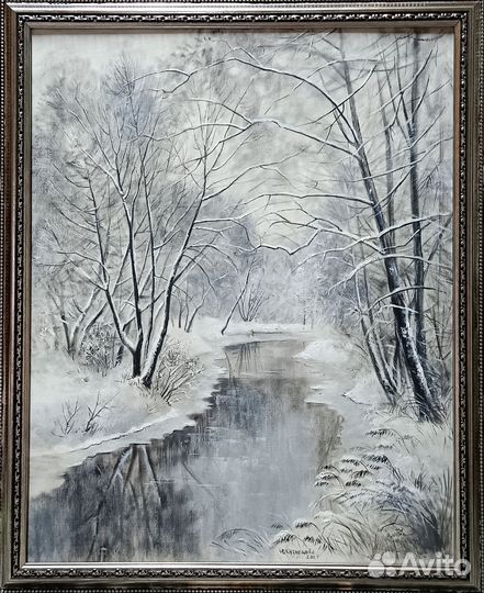 Картина маслом на холсте 