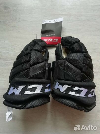 Краги хоккейные CCM FT390 JR(10,12)