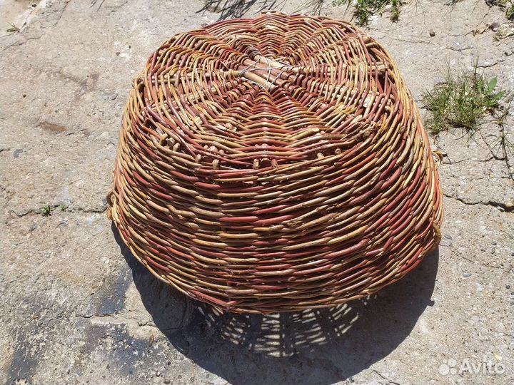 Корзина плетеная большая