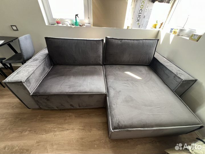 Модульный диван boss soft modool monolit серый