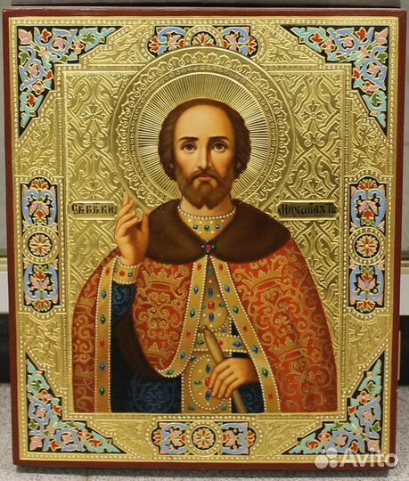 Икона Святой князь Михаил Тверской