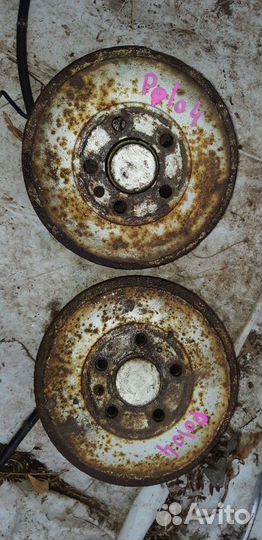 Барабаны со ступицей Volkswagen Polo Sedan