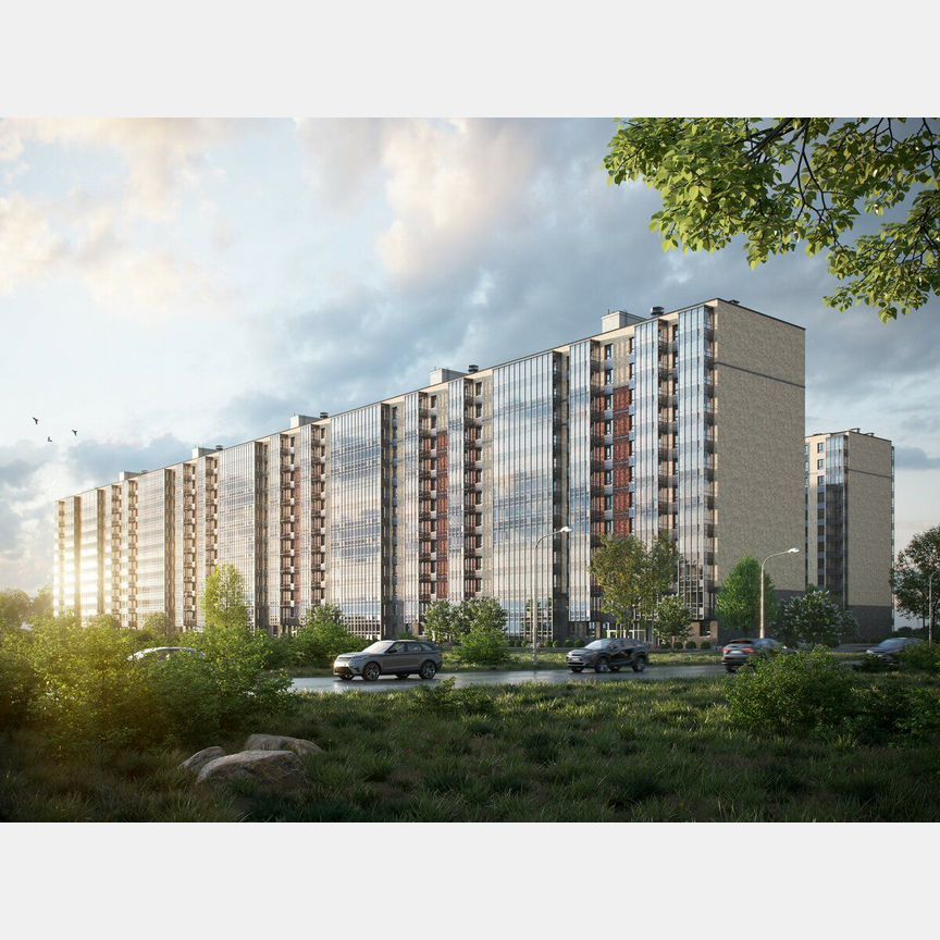 Квартира-студия, 25,2 м², 3/12 эт.