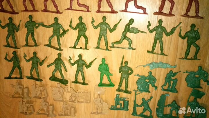Солдатики игрушки наборы лот 50 шт
