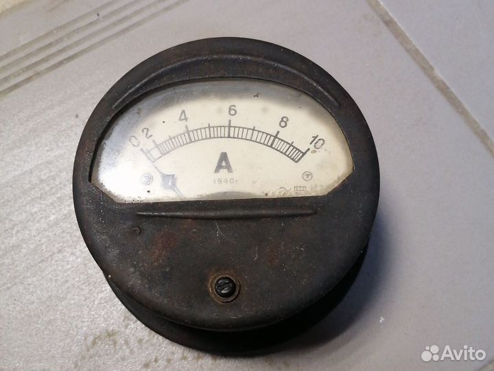 Амперметр стрелочный 1940г