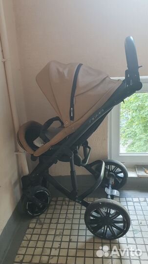 Коляска 2 в 1 эко кожа sigma