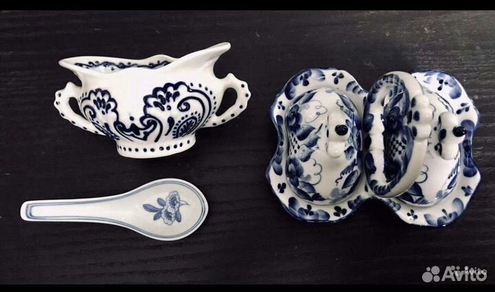 Менажница фарфор СССР