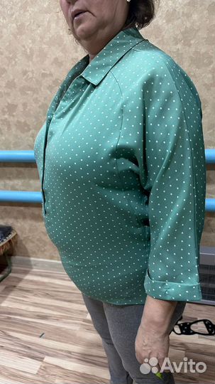 Кофта мятная 54