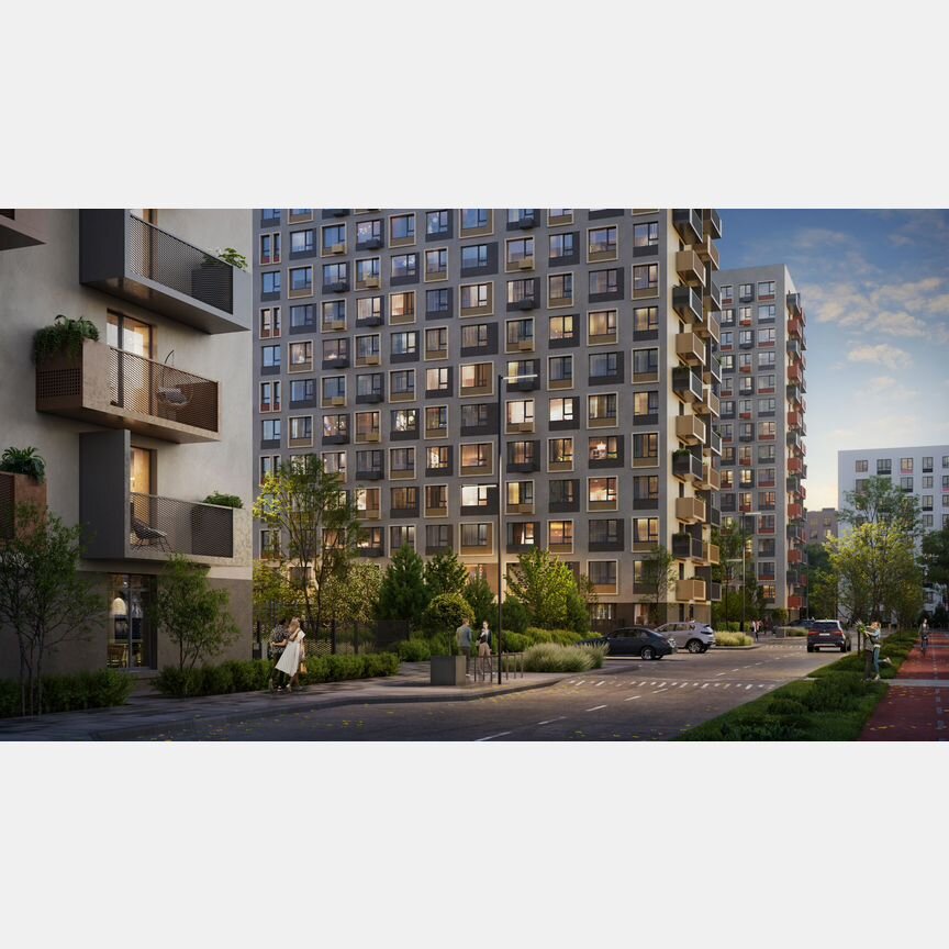 Квартира-студия, 31,4 м², 1/15 эт.