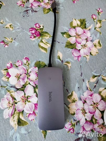 Hoco hb32 type c адаптер-переходник, почти новый