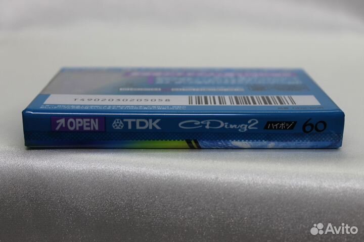 Аудиокассета TDK CDing 2 60.TypeII.Запечатанная